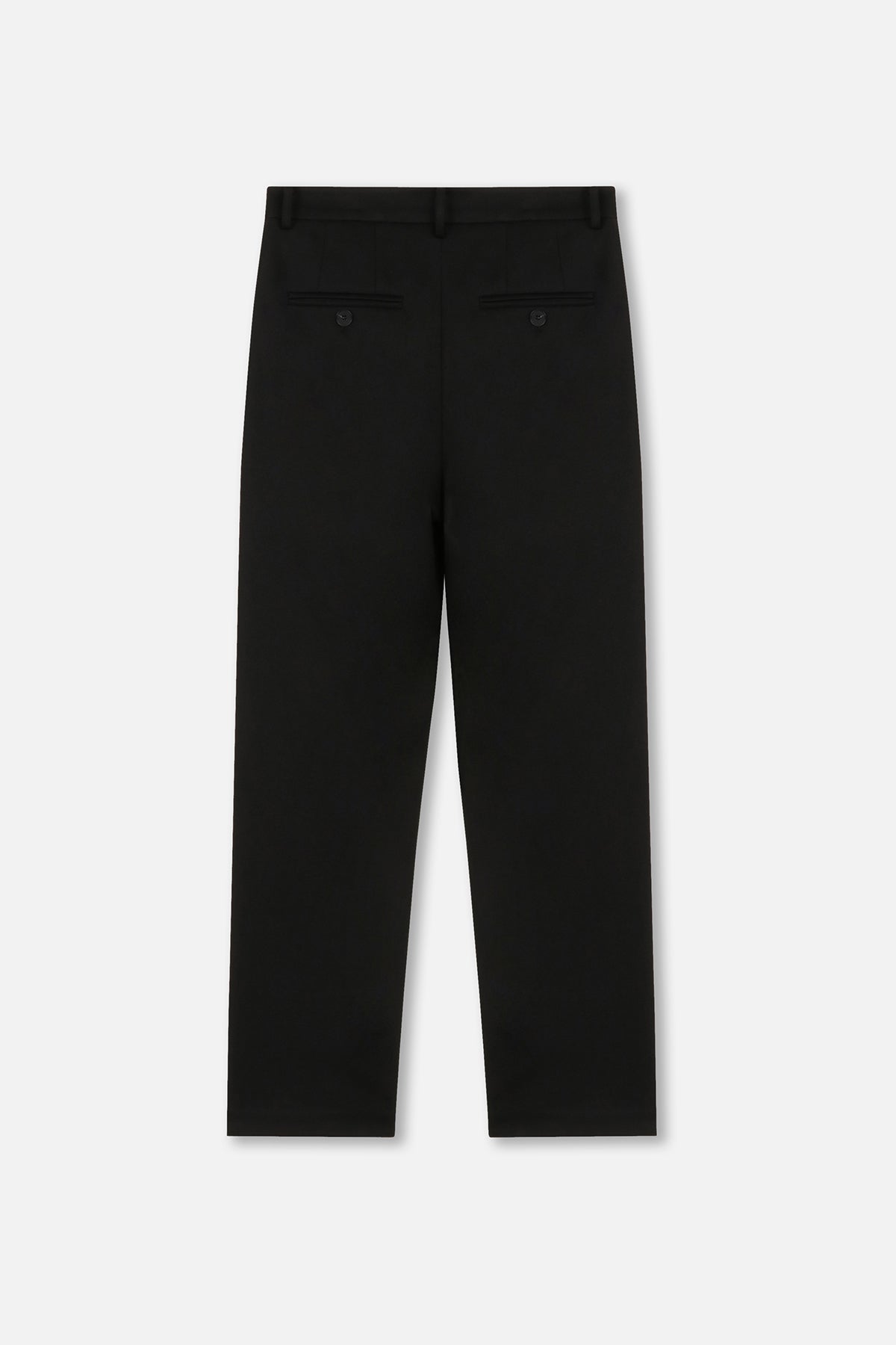 EMBLEM STRETCH PANTS - BLACK – BELLMORE