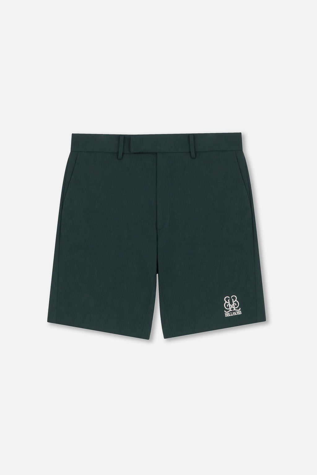 EMBLEM STRETCH SHORT PANTS - GREEN – BELLMORE