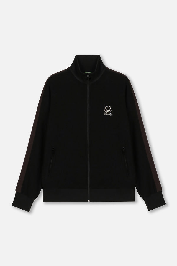 EMBLEM TRACK JACKET - BLACK