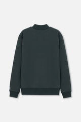 LOGO LS MOCKNECK - GREEN