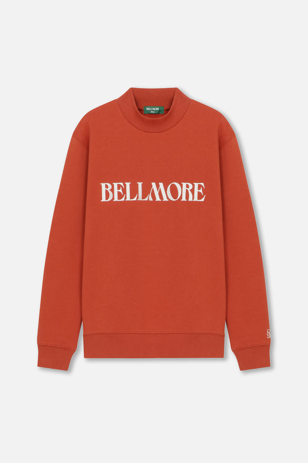 LOGO LS MOCKNECK - ORANGE