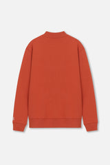 LOGO LS MOCKNECK - ORANGE