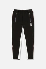 SLIM TRACK PANTS - BLACK